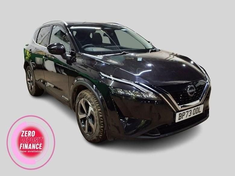 Used Nissan Qashqai N-Connecta 190 HP (139 kW) 2023 Black SUV
