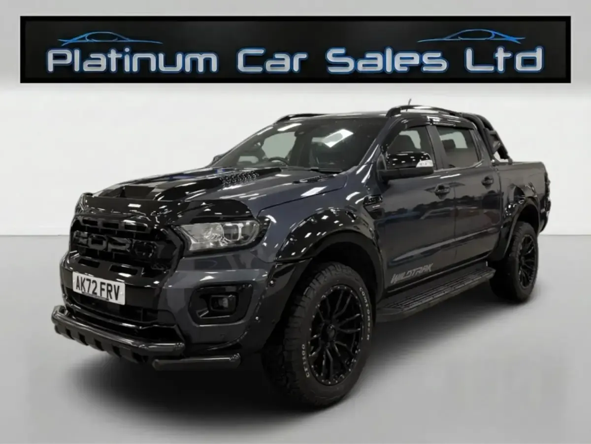 Używany Ford Ranger Wildtrack 2022 Szary Pickup