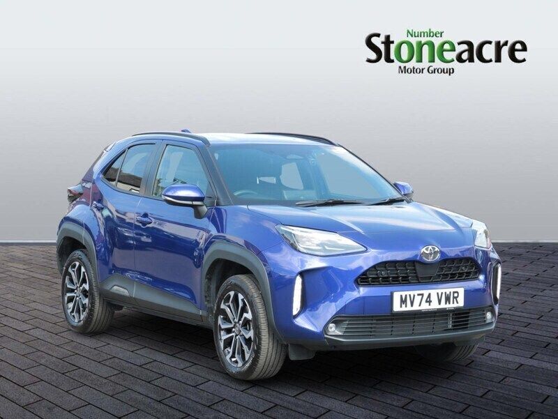 Blue New 2024 Toyota Yaris Hybrid Design Hatchback | £23,995 - Image 1/4