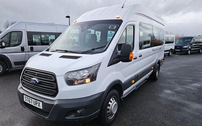 Used Ford Transit 155 HP (114 kW) 2018 White MPV