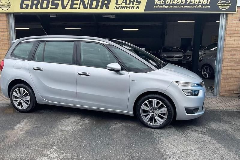 Used Citroën Grand C4 Picasso Exclusive 115 HP (84 kW) 2014 Silver MPV