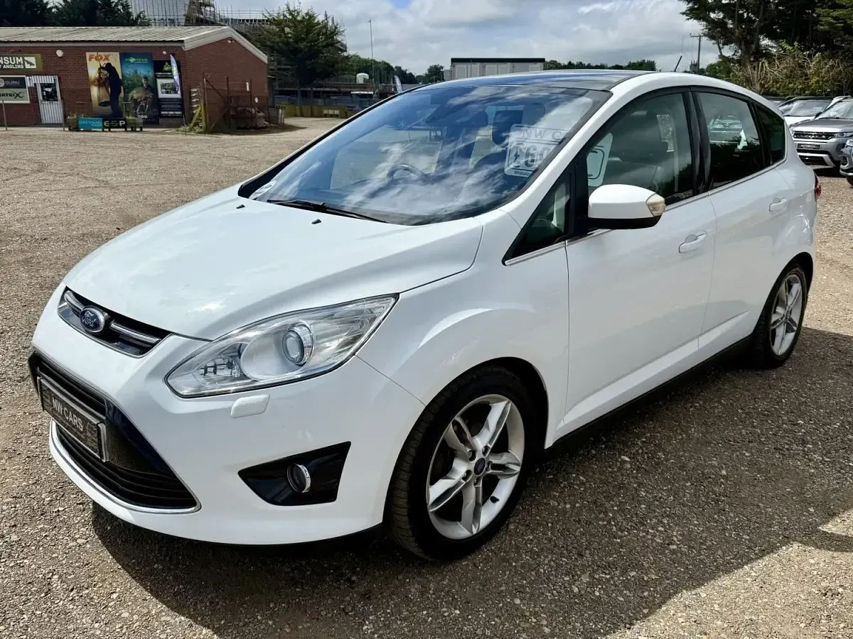 Used Ford C-MAX Titanium X 115 HP (84 kW) 2015 White MPV