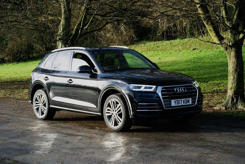 Used Audi Q5 S-Line 190 HP (139 kW) 2017 Black SUV
