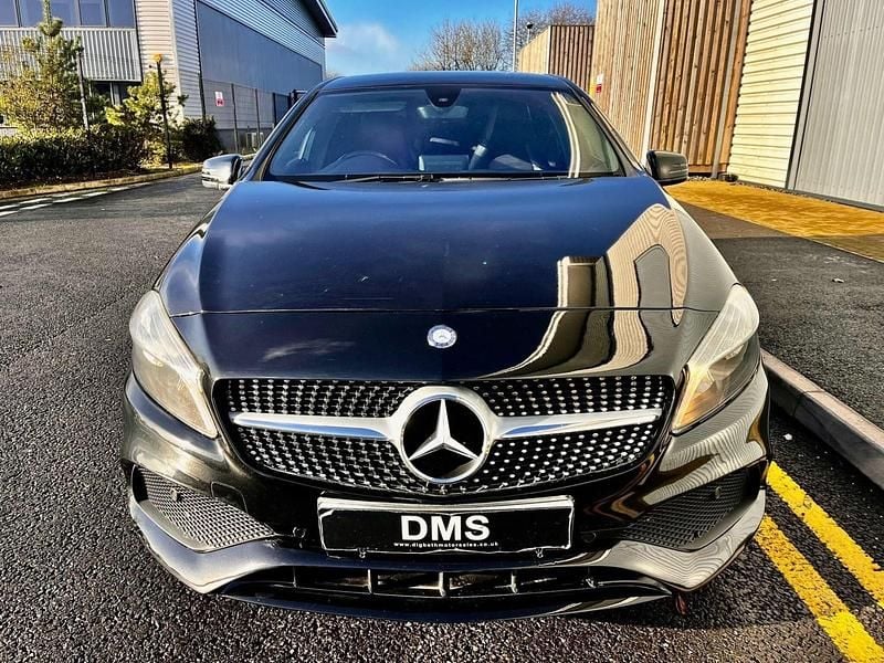 Used Mercedes A160 AMG line 2016 Black Hatchback