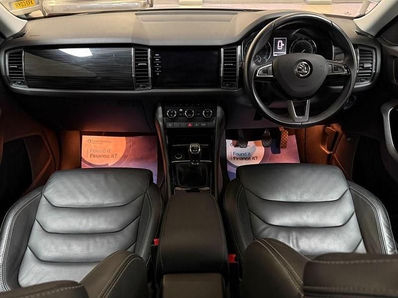 Used Skoda Kodiaq SE L 150 HP (110 kW) 2017 White SUV