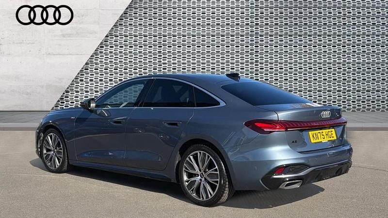 Used Audi A5 Sportback S-Line 204 HP (150 kW) 2025 Blue Hatchback