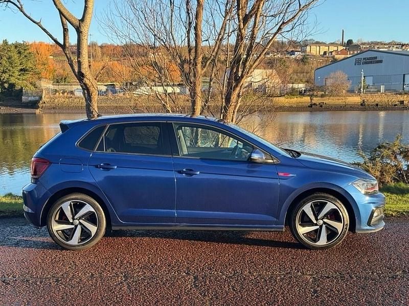 Used VW Polo GTI 207 HP (152 kW) 2020 Blue Hatchback