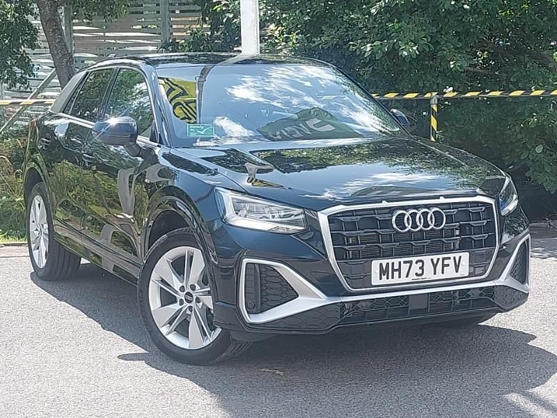 Black Used 2024 Audi Q2 S-Line SUV | £26,498 (Fair price) - Image 1/4