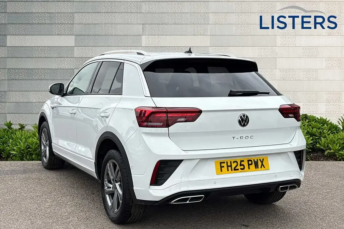 Used VW T-Roc R-line 150 HP (110 kW) 2025 Pure white SUV