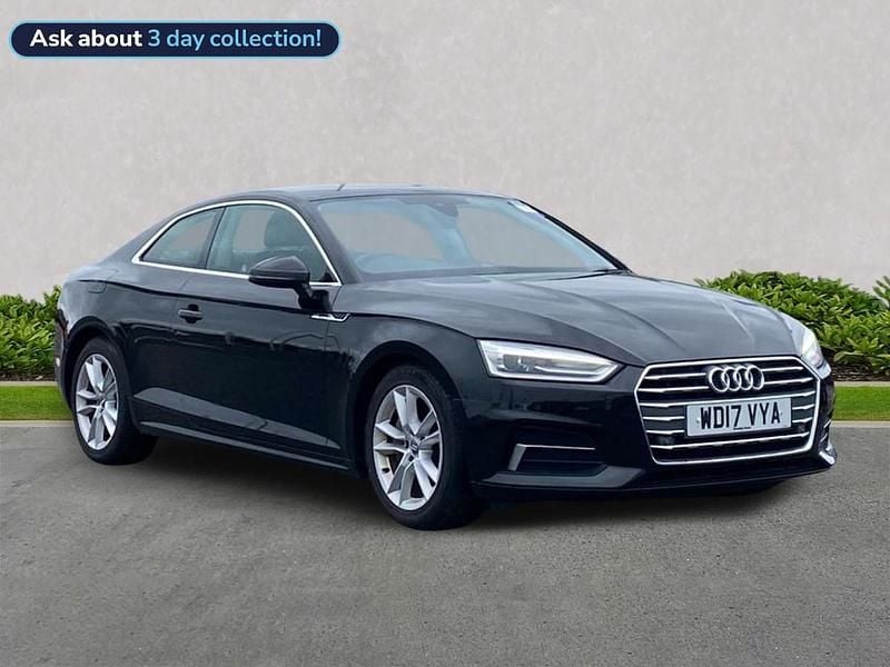 Begagnad Audi A5 Sport 190 HK (139 kW) 2017 Svart Sportkupé
