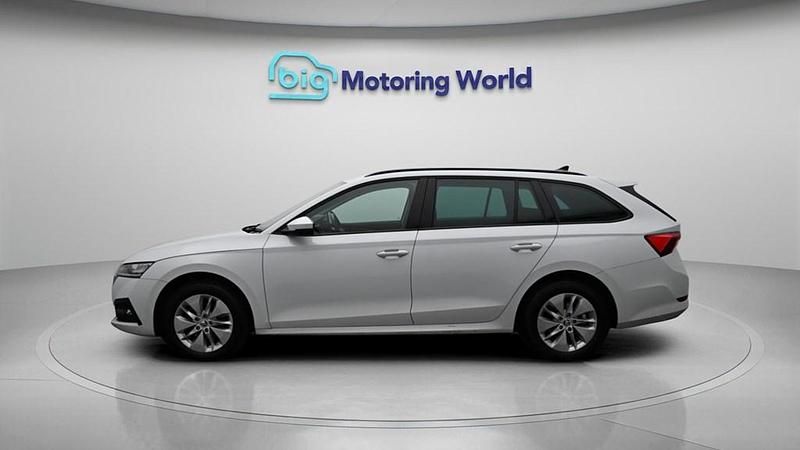 Used Skoda Octavia SE Technology 110 HP (80 kW) 2023 White Estate