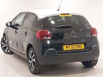 Used Citroën C3 PureTech 83 HP (61 kW) 2021 Black Hatchback