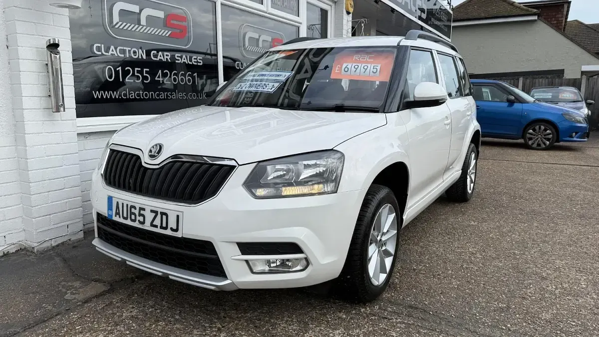 Used Skoda Yeti 110 HP (80 kW) 2015 White SUV