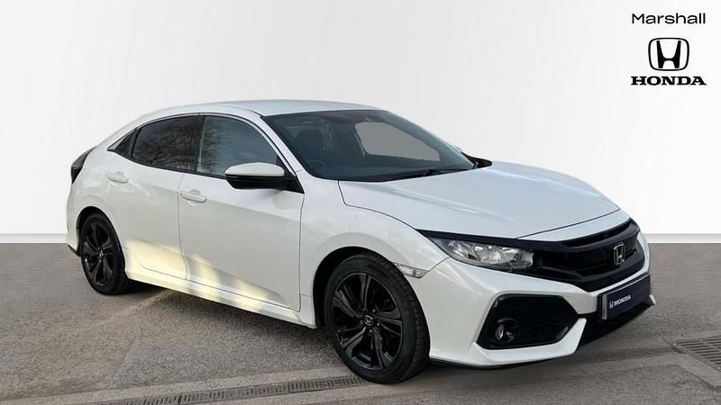 Used Honda Civic SR 126 HP (92 kW) 2018 White Hatchback