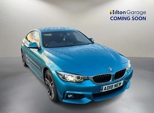 Used BMW 430 M Sport 258 HP (189 kW) 2018 Blue Coupe