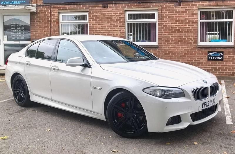White Used 2012 BMW 530 M Sport Sedan | £6,500 (Fair price) - Image 1/4