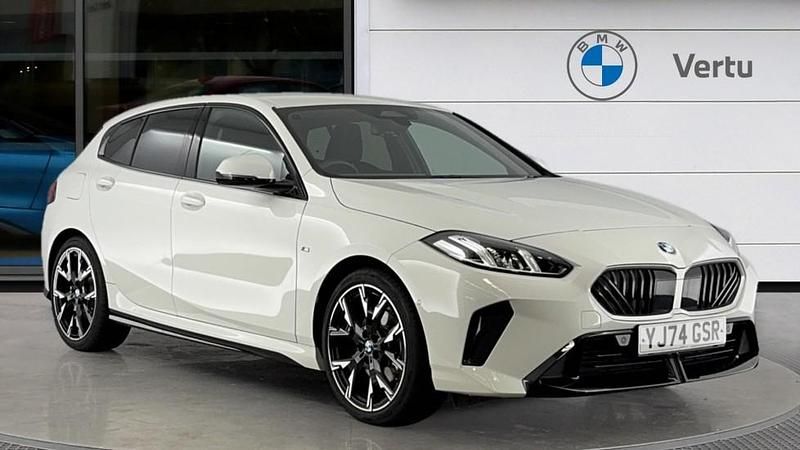 White Used 2024 BMW 120 M Sport Hatchback | £27,084 - Image 1/3
