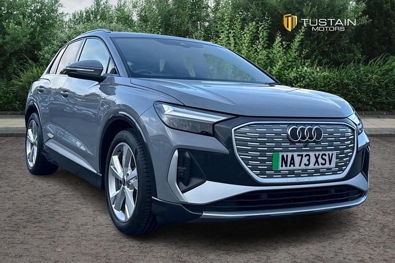 Used Audi Q4 e-tron S-Line 150 kW (204 HP) 2023 Grey SUV