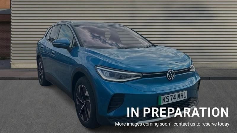 Blue New 2024 VW ID.4 Pro SUV | £29,916 (Fair price) - Image 1/4