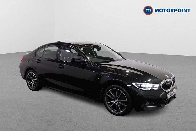 Black Used 2020 BMW 318 Sport Line Sedan | £17,999 (Fair price) - Image 1/4