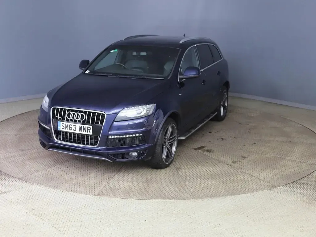 Używany Audi Q7 S-line plus 2013 Niebieski SUV