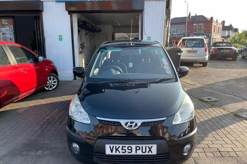 Black Used 2009 Hyundai i10 Comfort Hatchback | £1,995 (Good price) - Image 1/1