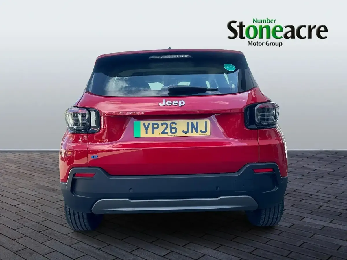 New Jeep Avenger Longitude 114 kW (156 HP) 2026 Red SUV