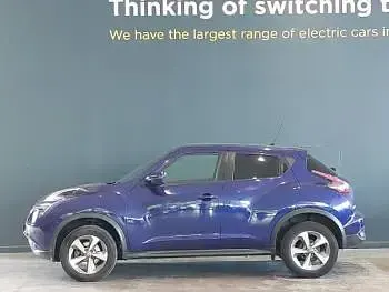 Used Nissan Juke Acenta 112 HP (82 kW) 2019 Blue SUV