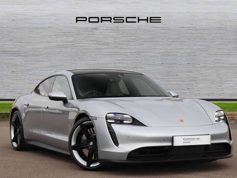 Dolomite silver metallic Used 2020 Porsche Taycan 4S Sedan | £49,690 - Image 1/4