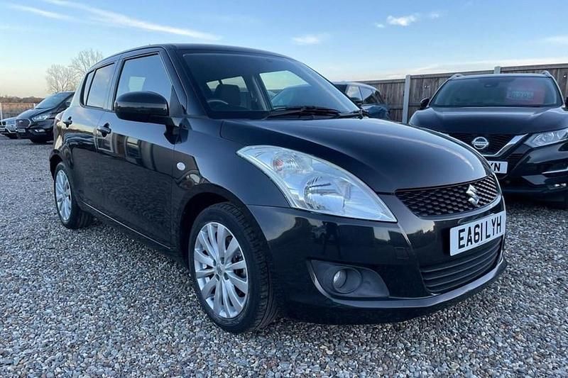 Black Used 2012 Suzuki Swift SZ4 Hatchback | £4,695 (Fair price) - Image 1/1