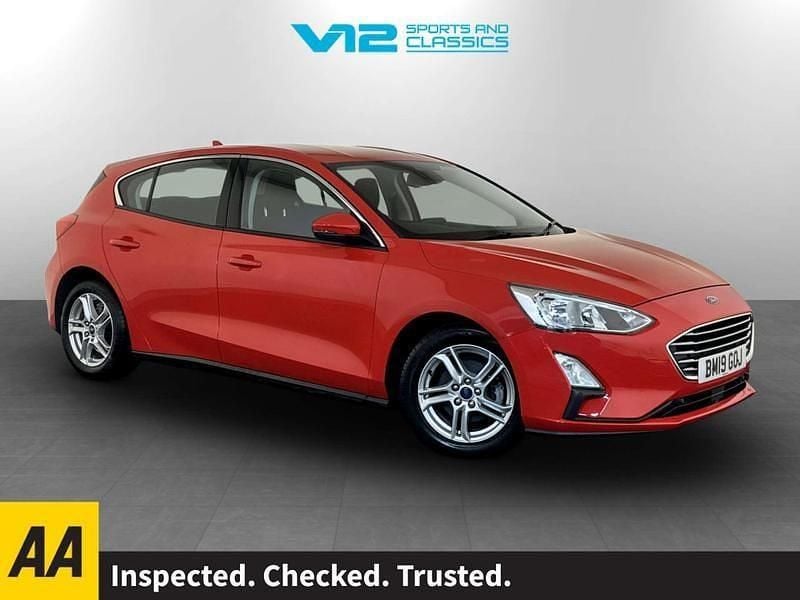 Red Used 2019 Ford Focus Zetec Hatchback | £9,995 (Good price) - Image 1/2