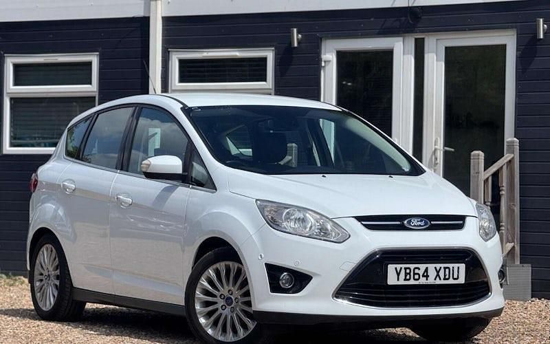 Used Ford C-MAX Titanium 116 HP (85 kW) 2014 White MPV