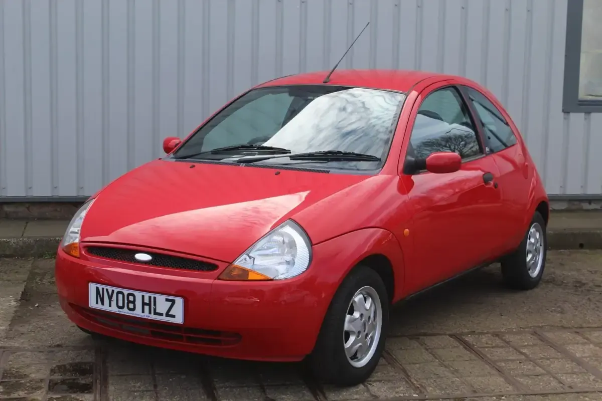 Begagnad Ford Ka Style 2008 Röd Halvkombi