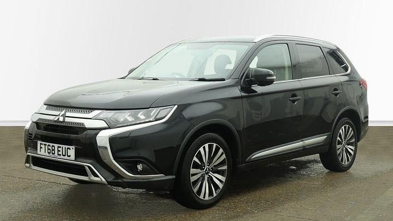 Black Used 2018 Mitsubishi Outlander SUV | £12,390 (Fair price) - Image 1/4