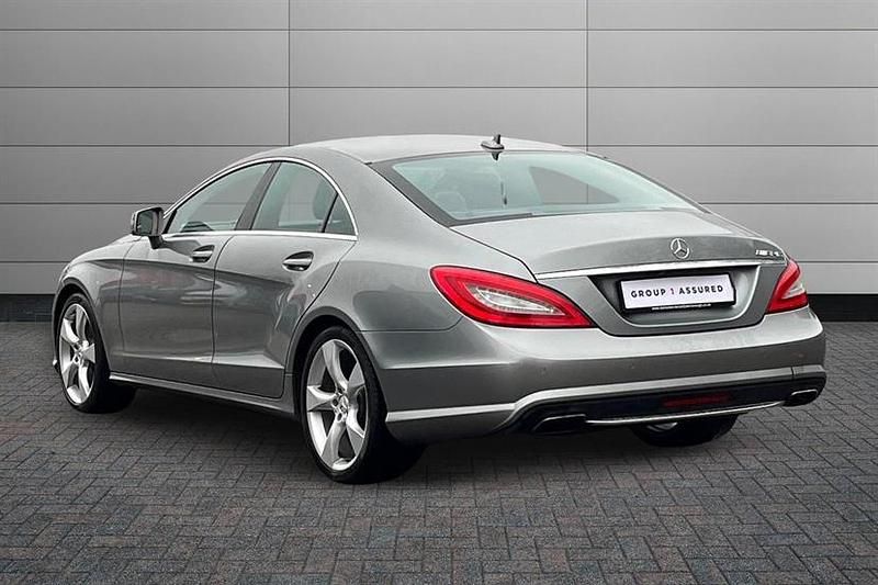 Used Mercedes CLS350 AMG 265 HP (194 kW) 2013 Palladium silver Sedan