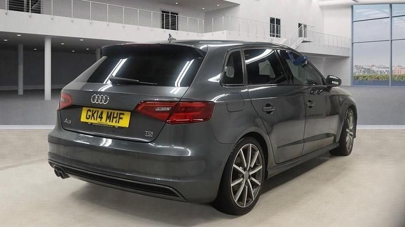 Used Audi A3 S-Line 2014 Grey Hatchback