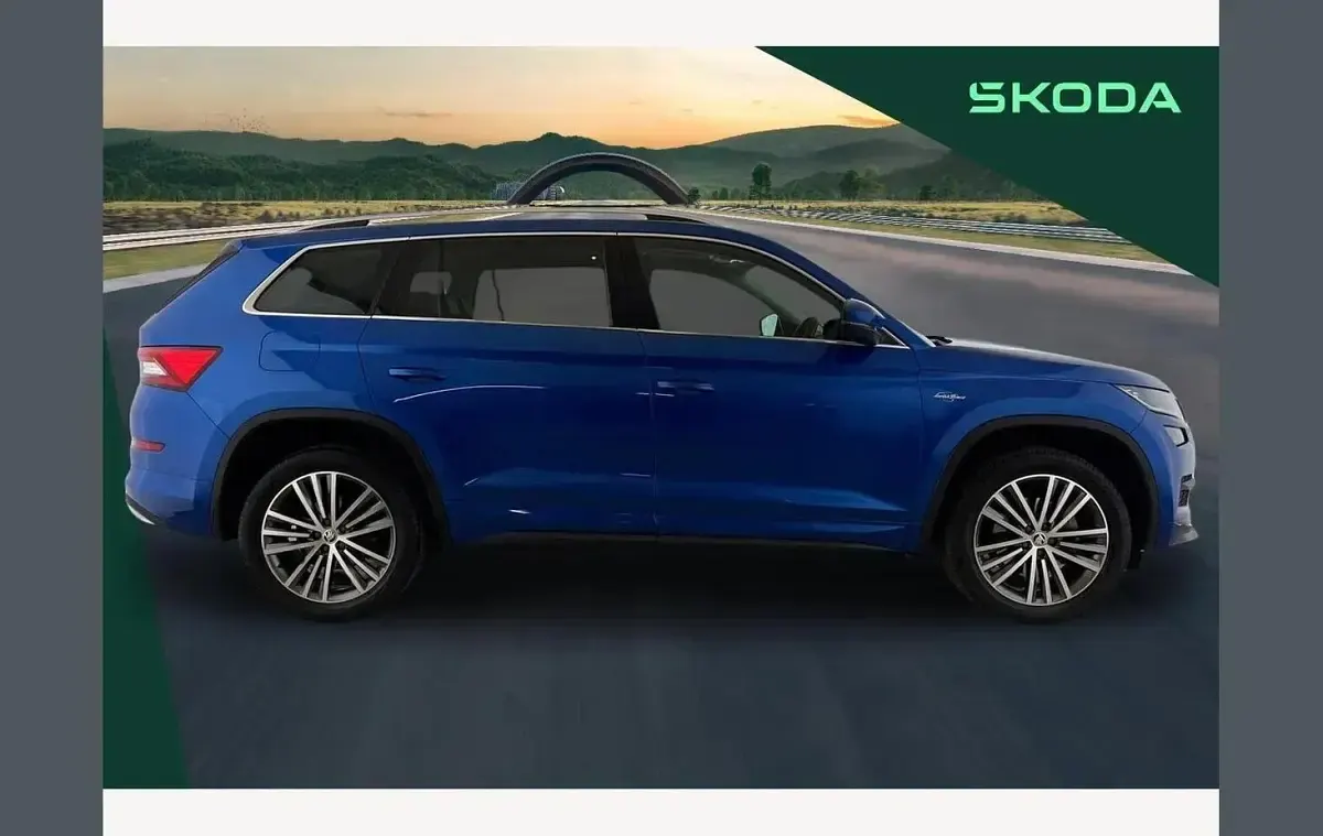 Used Skoda Kodiaq LAURIN & KLEMENT 150 HP (110 kW) 2020 Blue SUV
