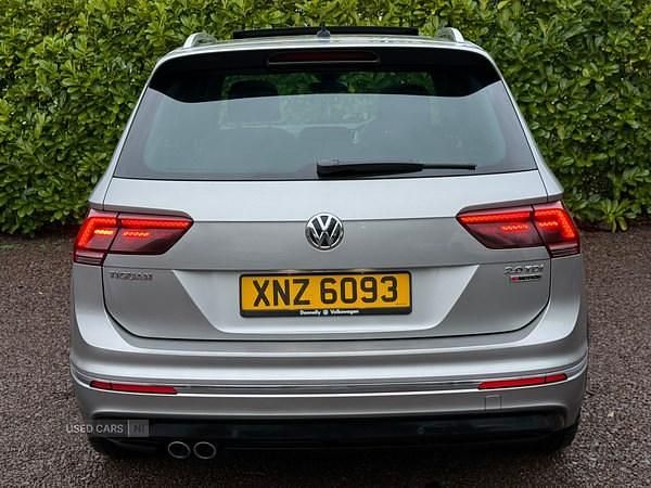 Used VW Tiguan R-line 150 HP (110 kW) 2018 Silver SUV