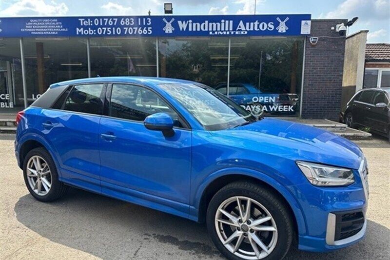 Blue Used 2018 Audi Q2 S-Line SUV | £13,950 (Good price) - Image 1/1