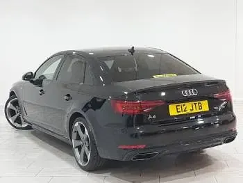 Used Audi A4 Black Edition 150 HP (110 kW) 2019 Black Sedan