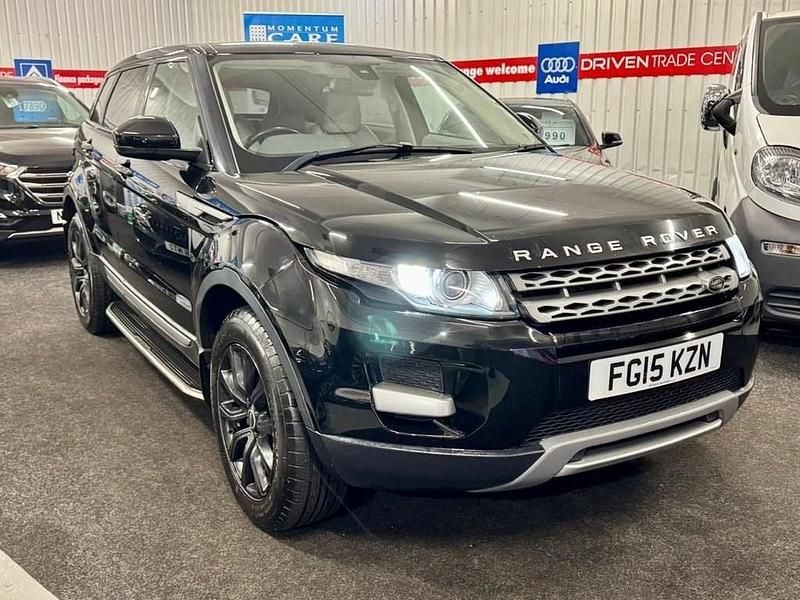 Black Used 2015 Land Rover Range Rover evoque Pure Estate | £9,490 (Good price) - Image 1/4
