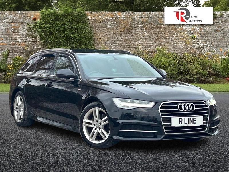Black Used 2014 Audi A6 S-Line Estate | £9,795 (A bit pricey) - Image 1/4