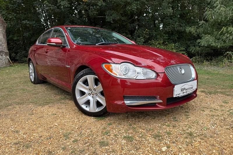 Red Used 2010 Jaguar XF Premium Luxury Sedan | £4,495 (Fair price) - Image 1/1