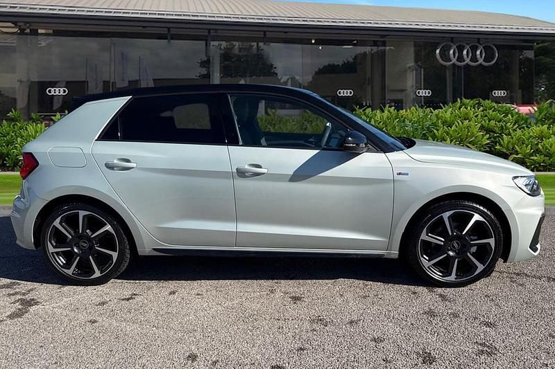 New Audi A1 Sportback Black Edition 2026 Silver Hatchback
