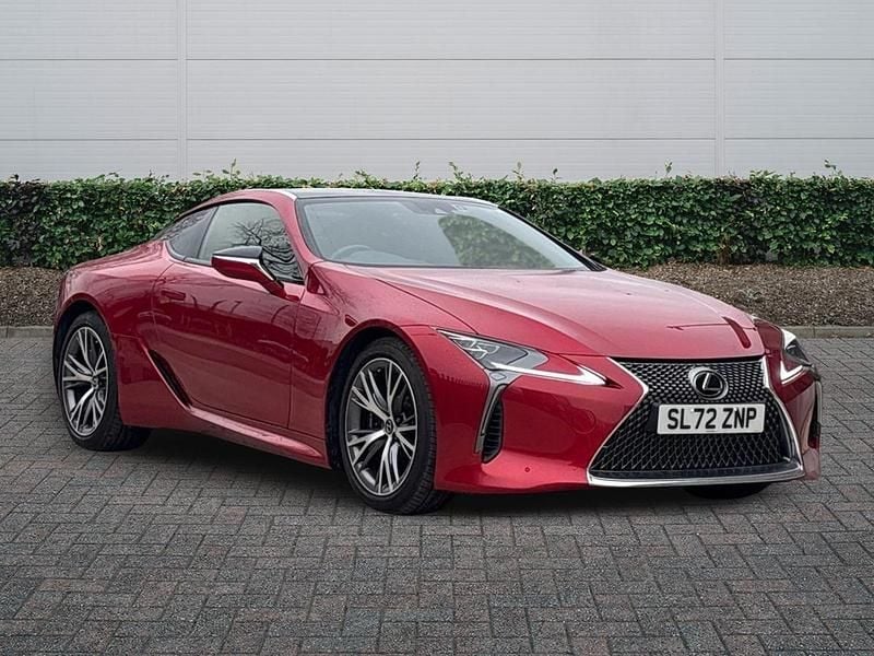 Used Lexus LC 500 2023 Red Coupe