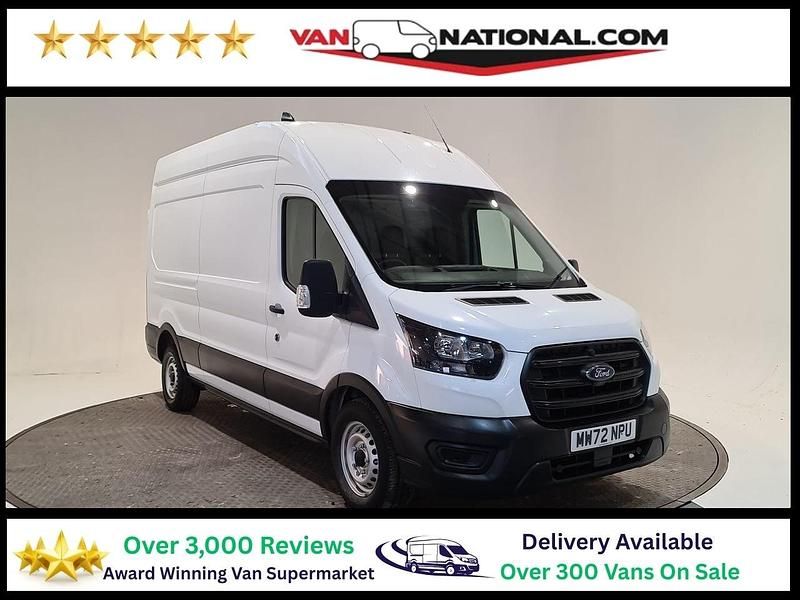 Used Ford Transit 130 HP (95 kW) 2022 White Van