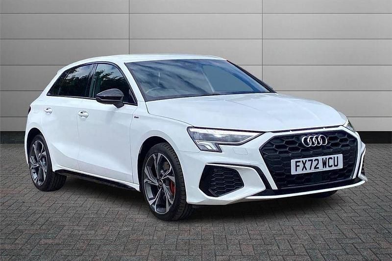 White Used 2022 Audi A3 e-tron Competition Hatchback | £27,950 - Image 1/4