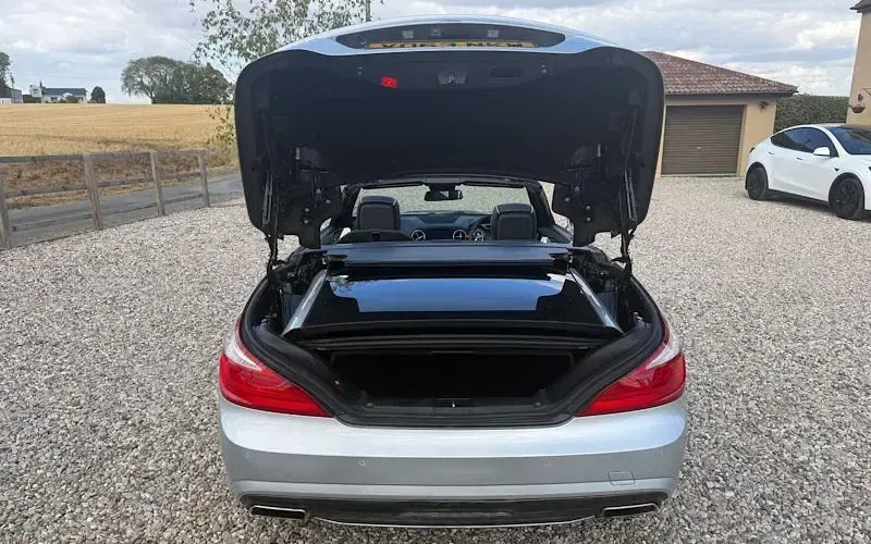 Used Mercedes SL500 AMG 435 HP (319 kW) 2013 Silver Cabriolet