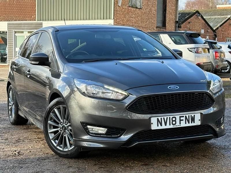 Used Ford Focus ST-Line 2018 Grey Hatchback