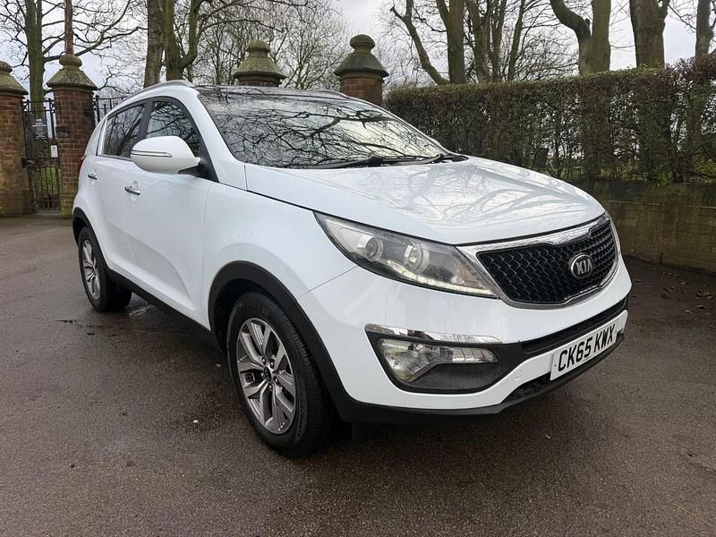 Used Kia Sportage 116 HP (85 kW) 2015 White SUV